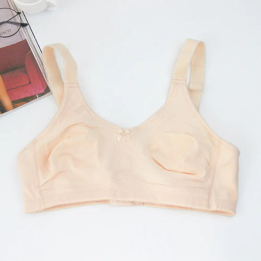Post-Surgery Bra with Silicone Padding for Larger Busts