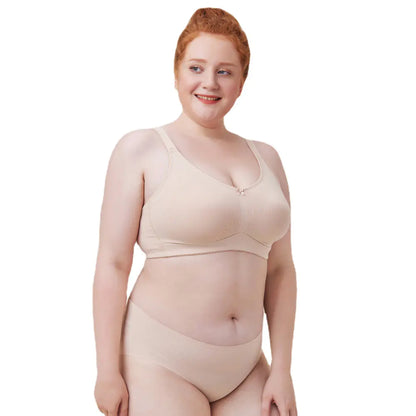 Post-Surgery Bra with Silicone Padding for Larger Busts