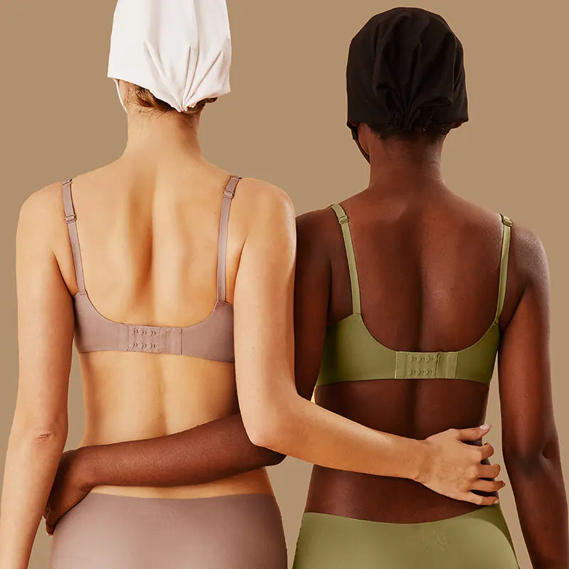 Seamless Women's Soft Fit Wireless Bra and Underwear