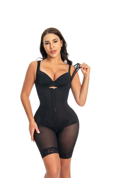 New Plus Size Shaping Bodysuit for Women with Zipper
