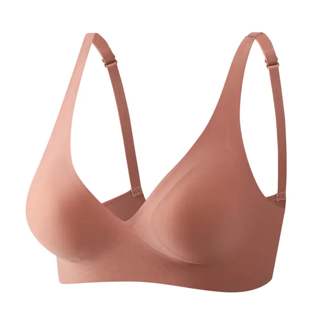 Seamless Women's Soft Fit Wireless Bra and Underwear