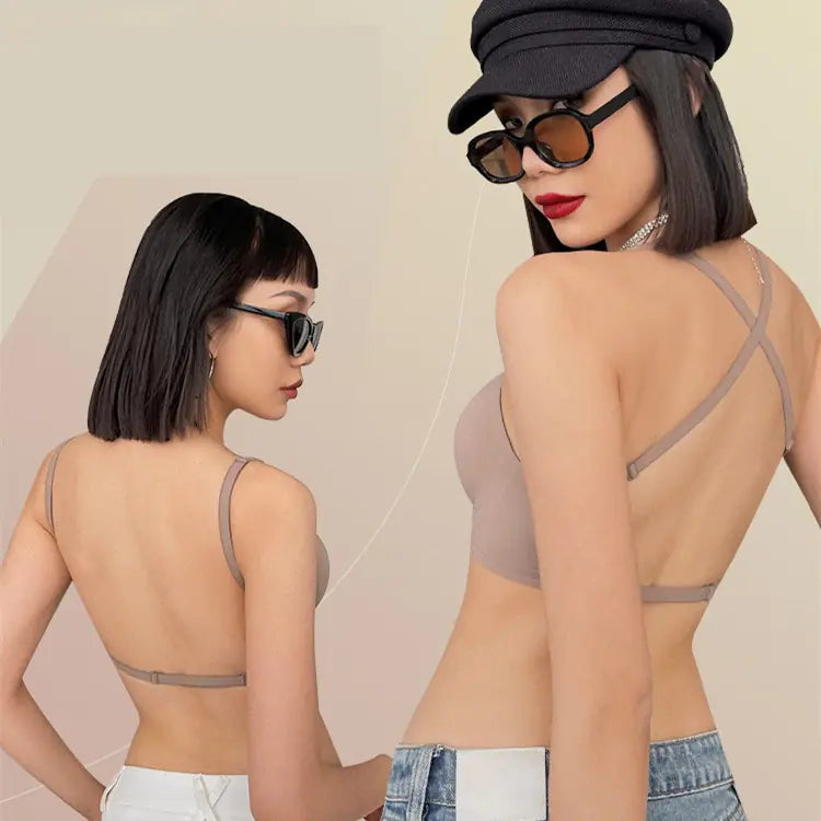 Women's Seamless Push-Up Bra for Sports and Daily Wear
