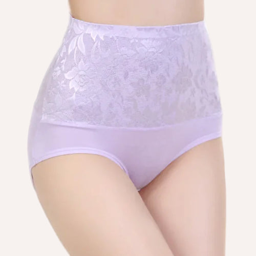 Braga moldeadora lila Senselle con diseño cómodo y efecto estilizador.
