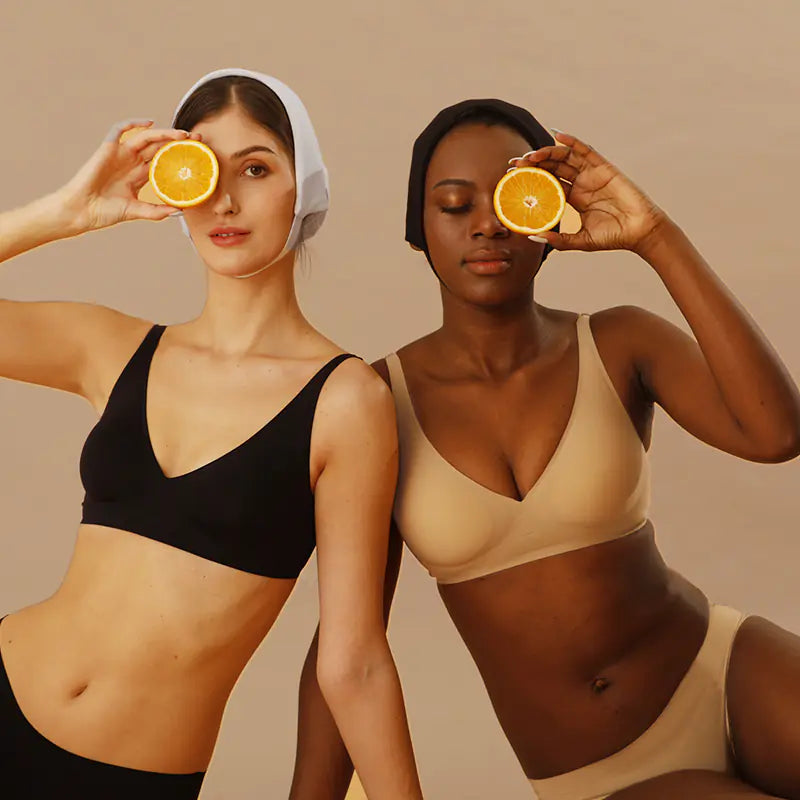 Seamless Women's Soft Fit Wireless Bra and Underwear