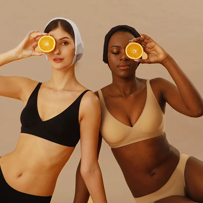 Seamless Women's Soft Fit Wireless Bra and Underwear