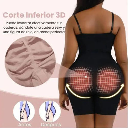 Imagen 3D que muestra el efecto de levantamiento de la Faja PerfectFit Senselle