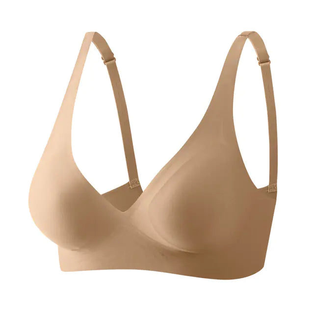 Seamless Women's Soft Fit Wireless Bra and Underwear
